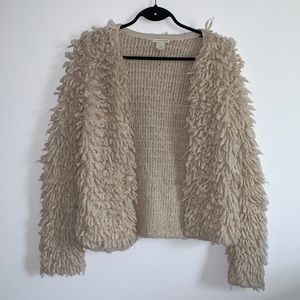Boho Club Monaco Wool Teddy Jacket